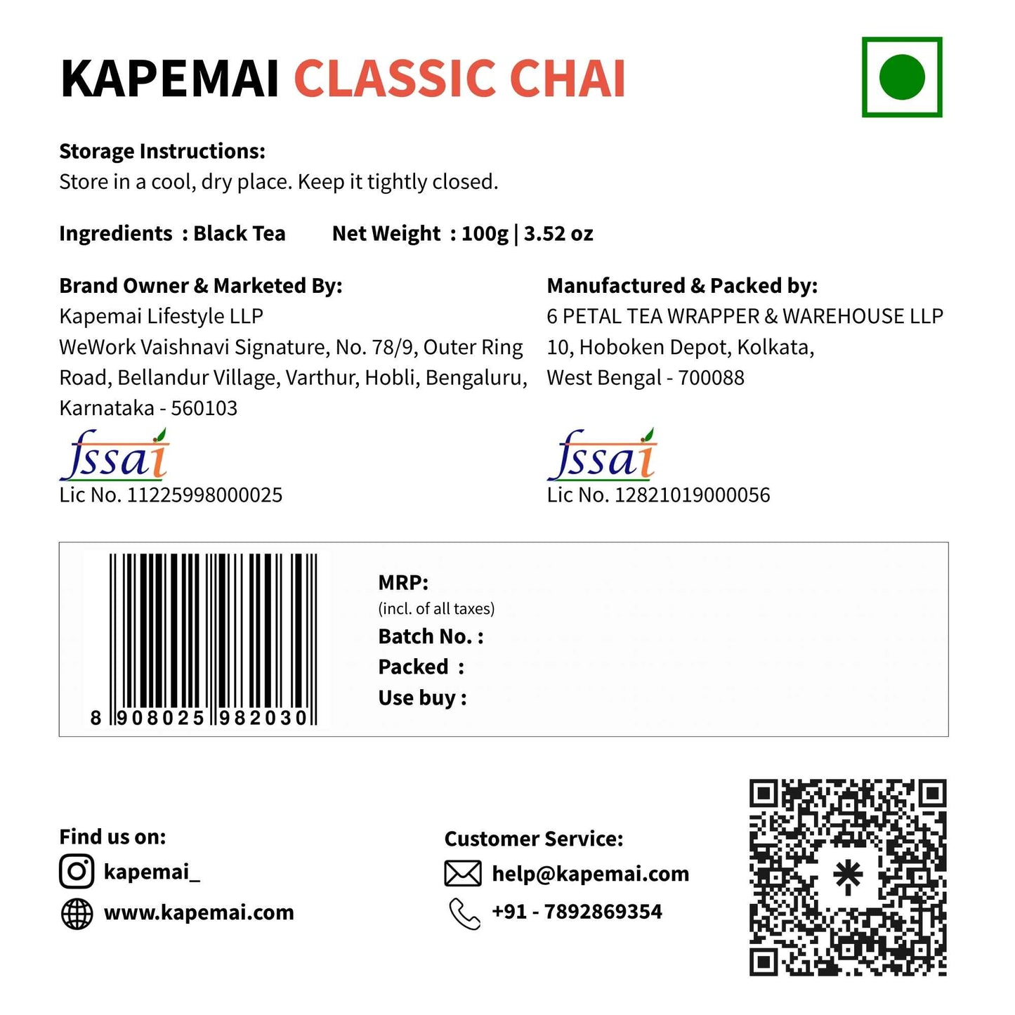 Classic Chai