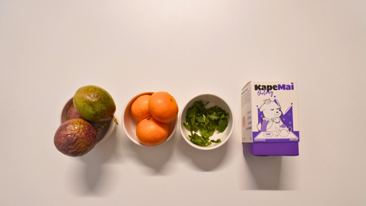 How to Make Cold Brew Tea: Oolong, Passion Fruit, Orange & Mint
