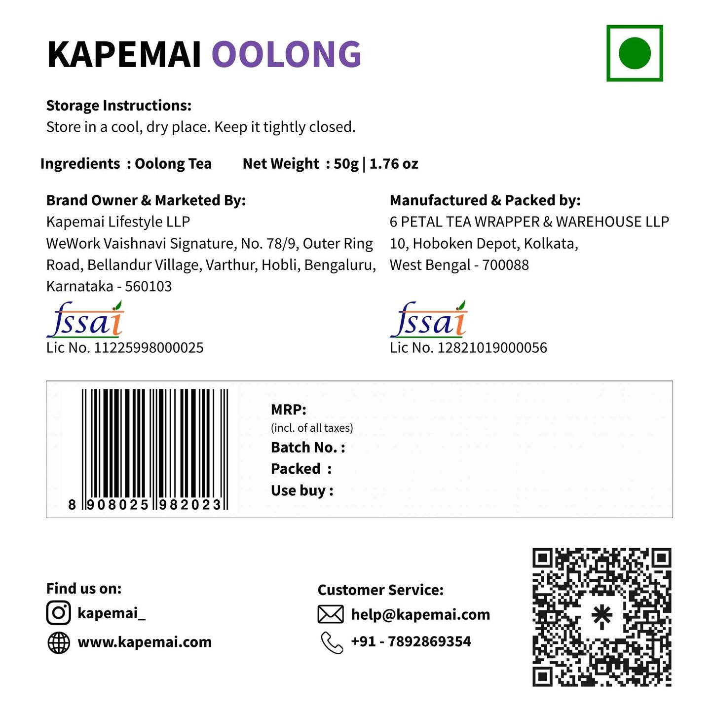 Oolong Tea